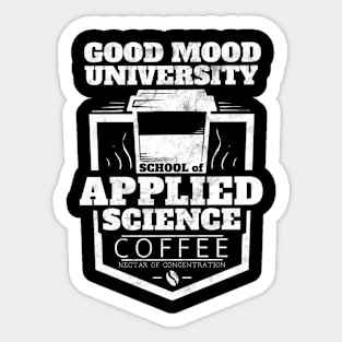 Coffee is Applied Science Sticker